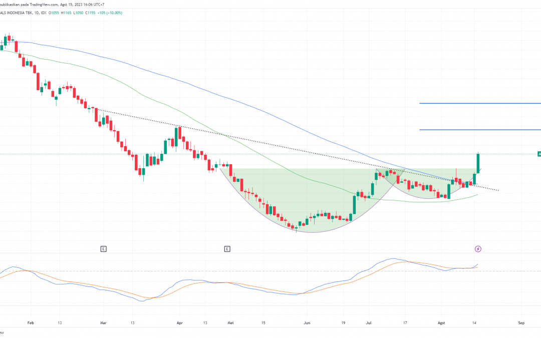 ADMR Break Neckline Bullish Pattern, Speculative Buy?