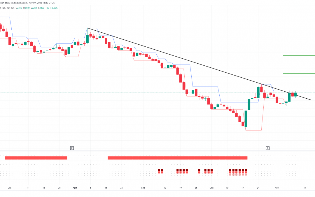 BBHI Menguji Downtrend Resist Line, Cermati
