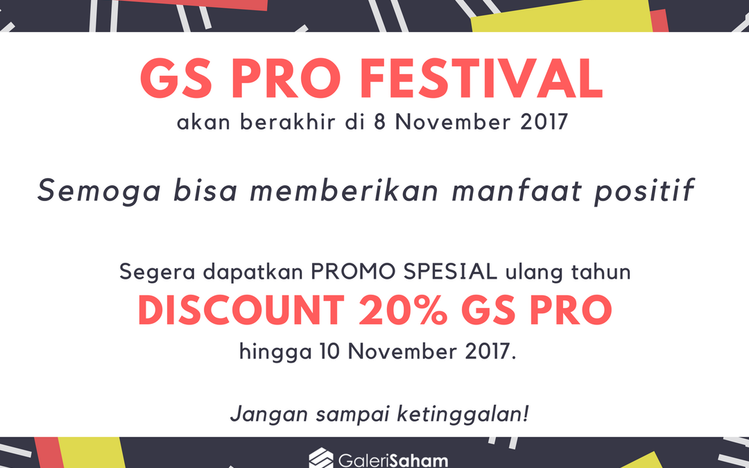 Promo Spesial GS PRO Festival – 8th Anniversary